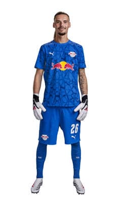 Achtung: Redaktionelle Nutzung honorarfrei - Attention: Free of charge for editorial use - Maarten Vandevoordt - RB Leipzig, Fußball, 1. Bundesliga