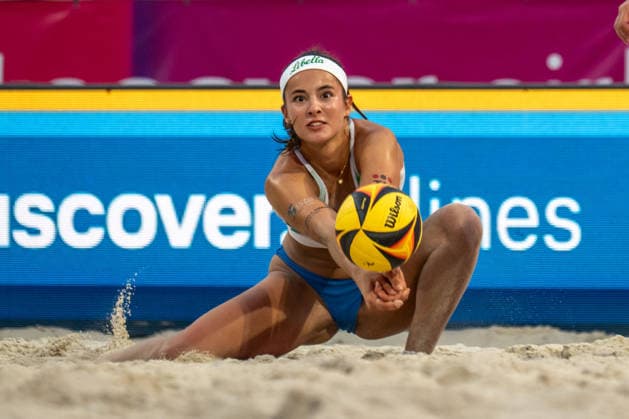 RECORD DATE NOT STATED German Beach Championship - Deutsche Beachvolleyball Meisterschaft Dortmund, Germany 27.08.2026 DORTMUND, GERMANY - AUGUST 27: Sophia Neuß (Player 2, Eintracht Spontent) during the German Beach Championship - Deutsche Beachvolleyball Meisterschaft at Dortmund on August 27, 2026 in Dortmund, Germany. Copyright: xBEAUTIFULxSPORTS PeterxWeberx