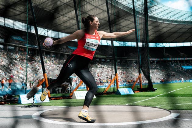 Marike Steinacker (TSV Bayer 04 Leverkusen, Diskuswurf Frauen), GER, Leichtathletik, Athletics, ISTAF, Berlin, 30.08.2026, GER, Leichtathletik, Athletics, ISTAF, Berlin, 30.08.2026 Berlin Copyright: xStefanxMayerx EP_SMR