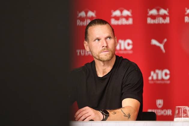 Leipzig, Sachsen, Deutschland, 29.08.2026: Red-Bull-Arena: 1. Spieltag, Saison 2026 27, 1. Fußball-Bundesliga: RB Leipzig - Borussia Mönchengladbach: Gladbach-Trainer Eugen Polanski Copyright: xdtsxNachrichtenagenturx dts_131998