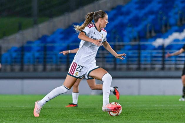 September 2, 2026, Madrid, Madrid, Spain: 22 BELLA ANDERSSON of Real Madrid CF Femenino controls the ball during the Women s Champions League match between REAL MADRID FEMENINO and AFC AJAX VROUWEN, held on September 2, 2026, in Valdebebas, Madrid, Spain. Madrid Spain - ZUMAc312 20260902_zsp_c312_186 Copyright: xOscarxManuelxSanchezx