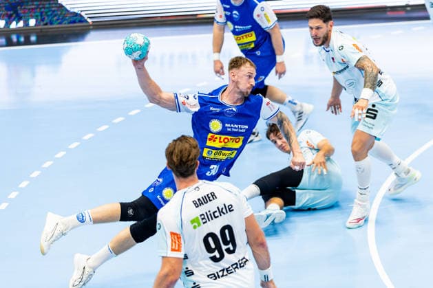 03.09.2026, GER, Handball, Maenner, Saison 26 27, Opel 1.Bl, 2.Spieltag, ThSV Eisenach - HBW Balingen-Weilstetten Dominik Solak (ThSV Eisenach,30) 99817 Eisenach Werner-Assmann-Halle Am Sportp Thueringen Deutschland