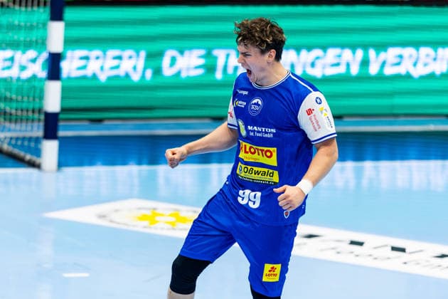 03.09.2026, GER, Handball, Maenner, Saison 26 27, Opel 1.Bl, 2.Spieltag, ThSV Eisenach - HBW Balingen-Weilstetten Tillman Leu (ThSV Eisenach,99) 99817 Eisenach Werner-Assmann-Halle Am Sportp Thueringen Deutschland
