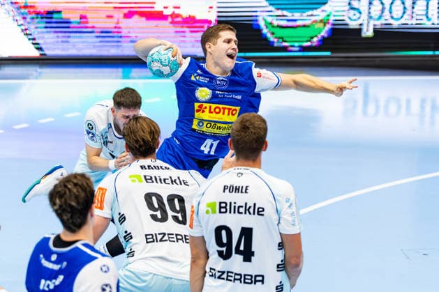 03.09.2026, GER, Handball, Maenner, Saison 26 27, Opel 1.Bl, 2.Spieltag, ThSV Eisenach - HBW Balingen-Weilstetten Vukasin Antonijevic (ThSV Eisenach, 41) 99817 Eisenach Werner-Assmann-Halle Am Sportp Thueringen Deutschland
