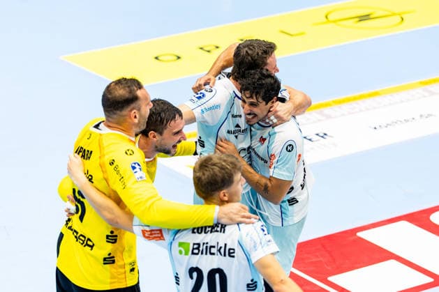 03.09.2026, GER, Handball, Maenner, Saison 26 27, Opel 1.Bl, 2.Spieltag, ThSV Eisenach - HBW Balingen-Weilstetten Der HBW Balingen-Weilstetten gewinnt das Auswärtsspiel in Eisenach mit 27:36 99817 Eisenach Werner-Assmann-Halle Am Sportp Thueringen Deutschland