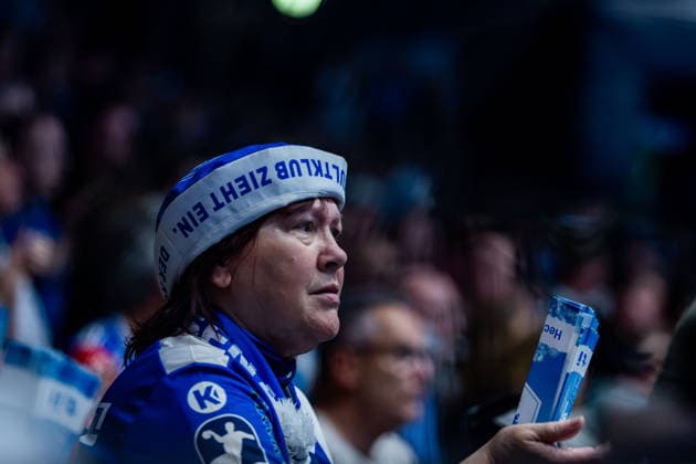 03.09.2026, GER, Handball, Maenner, Saison 26 27, Opel 1.Bl, 2.Spieltag, ThSV Eisenach - HBW Balingen-Weilstetten ThSV Eisenach Fan 99817 Eisenach Werner-Assmann-Halle Am Sportp Thueringen Deutschland
