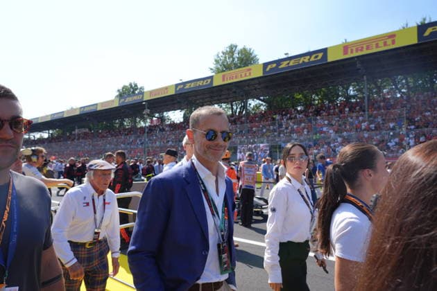 06.09.2026, Autodromo Nazionale Monza, Monza, FORMULA 1 PIRELLI GRAN PREMIO D™ITALIA 2026 , UEFA Praesident Aleksander Ceferin (Photo by Hasan Bratic DeFodi Images) -