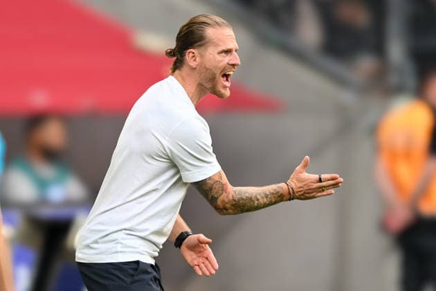 Eugen Polanski (Moenchengladbach) Gestik Geste gestikuliert Mimik starker Gesichtsausdruck Emotion. 05.09.2026 ¢ Fussball ¢ Borussia Moenchengladbach vs SV Elversberg, Borussia-Park, Moenchengladbach, DFB DFL REGULATIONS PROHIBIT ANY USE OF PHOTOGRAPHS AS IMAGE SEQUENCES AND OR QUASI-VIDEO NRW Germany
