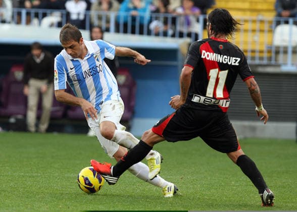 Fotboll, Primera Division, Partido Malaga- Rayo Vallecano Partido Malaga- Rayo Vallecano JOAQUIN Malaga Copyright: xAranx
