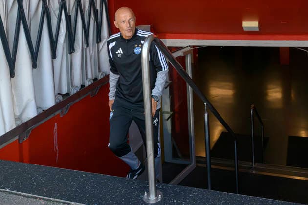 Trainer Peter Zeidler, GC, FC Thun - Grasshopper Club Zürich, Super League, Fussball, 10.09.2026