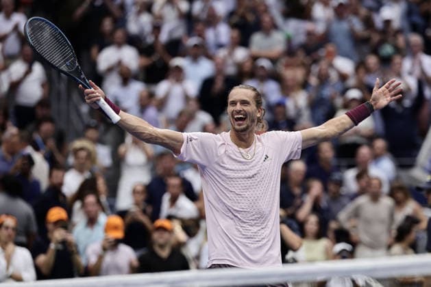 Alexander Zverev jubelt nach dem Sieg, Jubel, Freude, Emotion, Endspiel, Final, US Open Championships, Billie Jean King National Tennis Center, Flushing Meadows, New York, USA . Copyright: xJuergenxHasenkopfx