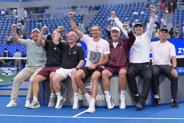 Tennis - Us open 2026 - ITF - New York - 14 09 2026 Tennis - Us open 2026 - ITF - New York - Final Alexander Zverev Allemagne remporte le titre en battant Ben Shelton Usa New York  Copyright: xCCx