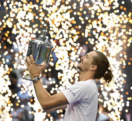 2026 US Open MenÂ s Singles Final Alexander Zverev (GER) vs. Ben Shelton FOR EDITORIAL USAGE ONLY !