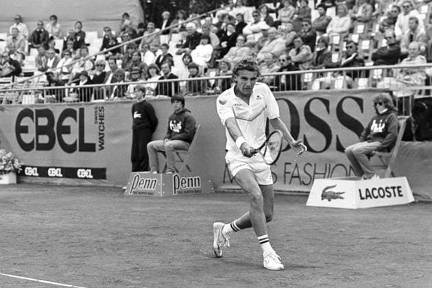 Tennis, Hamburg GP: Mats Wilander. Hamburg Tyskland Copyright: xBildbyranx