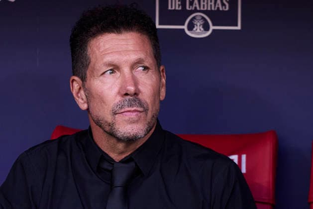 Diego Pablo Simeone, head coach (Atletico de Madrid) looks on during the LaLiga EA Sports match between Club AtlÃ tico de Madrid and Club AtlÃ tico Osasuna at Riyadh Air Metropolitano on September 16, 2026 in Madrid, Spain. (Photo by Manu Reino DeFodi Images) -