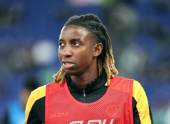 16th September 2026; Everton Stadium, Liverpool, England; Carabao Cup Football, Everton versus Wolverhampton Wanderers; Tawanda Chirewa of Wolverhampton Wanderers in the warm up AlanxMartin