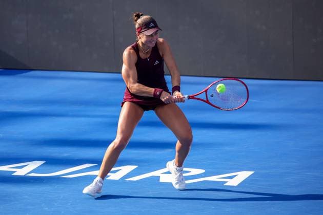 WTA, Tennis Damen GUADALAJARA OPEN 2026 WTA GUADALAJARA OPEN 2026 ZEYNEP SONMEZ VS IVA JOVIC 16092026 GUADALAJARA, JALISCO. Action photo of Iva Jovic of the United States, during a match of the WTA Guadalajara Open 2026, held at the Centro Panamericano de Tenis of Guadalajara, Jalisco, Mexico. Foto de accion de Iva Jovic de Estados Unidos, durante juego del WTA Guadalajara Open 2026 celebrado en el Centro Panamericano de Tenis de Guadalajara, Jalisco, Mexico PHOTO BY IMAGENSHOP AGENCIA FOTOGRAFICA GUADALAJARA JALISCO MEXICO Copyright: xIMAGENSHOPxAGENCIAxFOTOGRAFICAx