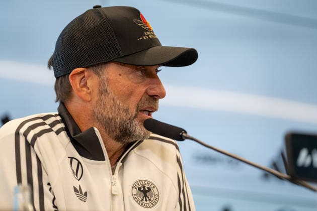 17.09.2026, GER, Nominierungs-Pressekonferenz UEFA Nations League 2026 2027 - mit Bundestrainer Jürgen Klopp Jürgen Klopp (Bundestrainer Chef-Trainer, Deutschland) Frankfurt DFB-Campus Frankfurt Deutschland Copyright: xnordphotoxGmbHx xChristianxSchulzex