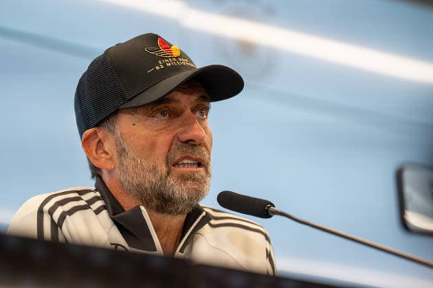17.09.2026, GER, Nominierungs-Pressekonferenz UEFA Nations League 2026 2027 - mit Bundestrainer Jürgen Klopp Jürgen Klopp (Bundestrainer Chef-Trainer, Deutschland) Frankfurt DFB-Campus Frankfurt Deutschland Copyright: xnordphotoxGmbHx xChristianxSchulzex