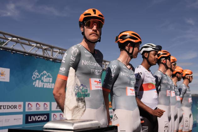 France s Dorian Godon of Netcompany Ineos during the Giro d™Abruzzo, stage 3 from Oricola - Piana del Cavaliere to San Benedetto dei Marsi (159 km) - Abruzzo, Italy - Thursday, September 17, 2026. - cycling.  Copyright: xMassimoxPaolone LaPressex