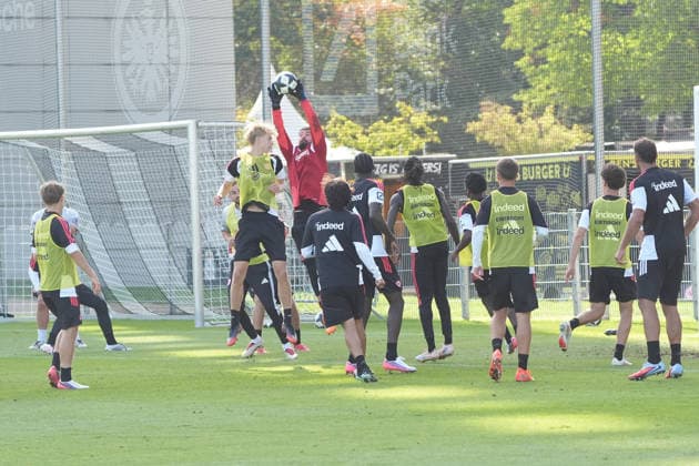Eintracht Junioren trainieren im Deutsche Bank Park - 17.09.2026 Bundesliga, Saison 26 27: Eintracht Frankfurt Training