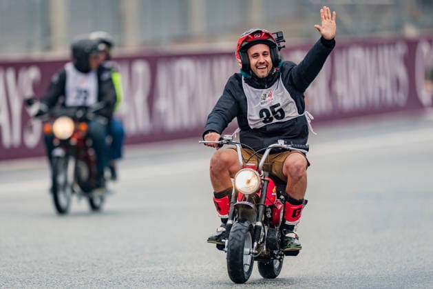 MOTORSPORTS - MotoGP, GP of Austria 2026 SPIELBERG,AUSTRIA,17.SEP.26 - MOTORSPORTS - MotoGP, Grand Prix of Austria, Red Bull Ring, preview, MopedGP. Image shows a participant.  GEPAxpictures xMatthiasxTrinkl