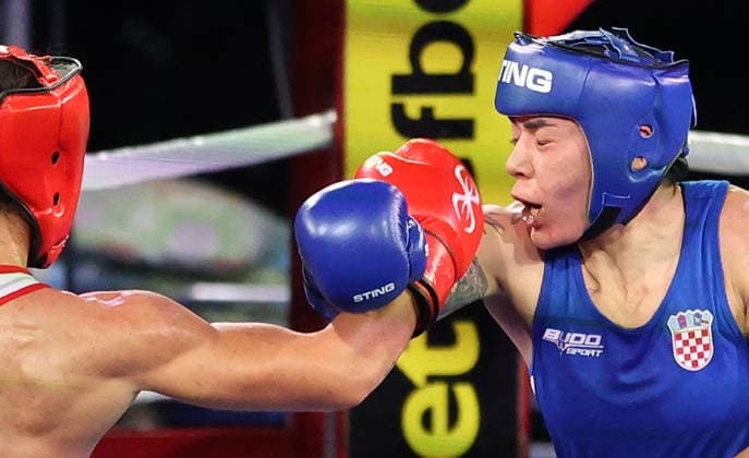 Boxen, EM in Sofia 17.09.2026 Sofija Sofia EP u Boksanju European Boxing Senior Elite Championships Zene Women s 65 kg Sara Beram Hrvatska Croatia :