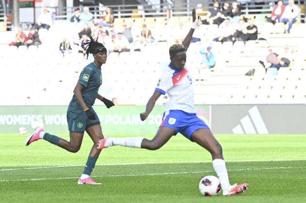 IPA88638349 - Princess Ademiluyi (ENG) during the Round of 16 match of the FIFA U-20 Women s World Cup between England and Nigeria, in Bielsko-Bia?a, Poland, on September 17, 2026  Copyright: xMichalxDubiel IPAxSportx xx IPA88638349