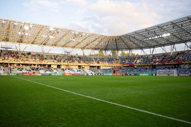 BIELSKO BIALA 17.09.2026 MISTRZOSTWA SWIATA W PILCE NOZNEJ KOBIET DO LAT 20 2026 MECZ: POLSKA - KOLUMBIA --- FIFA U-20 WOMEN S WORLD CUP 2026 MATCH: POLAND - COLUMBIA STADION MIEJSKI BIELSKO BIALA FOT. MATEUSZ WIEWIORKA 400MM.PL NEWSPIX.PL --- newspix.pl