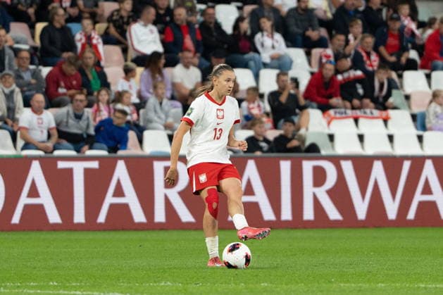 BIELSKO BIALA 17.09.2026 MISTRZOSTWA SWIATA W PILCE NOZNEJ KOBIET DO LAT 20 2026 MECZ: POLSKA - KOLUMBIA --- FIFA U-20 WOMEN S WORLD CUP 2026 MATCH: POLAND - COLUMBIA ZOFIA PAGOWSKA FOT. MATEUSZ WIEWIORKA 400MM.PL NEWSPIX.PL --- newspix.pl