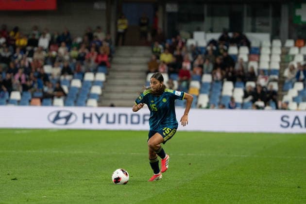BIELSKO BIALA 17.09.2026 MISTRZOSTWA SWIATA W PILCE NOZNEJ KOBIET DO LAT 20 2026 MECZ: POLSKA - KOLUMBIA --- FIFA U-20 WOMEN S WORLD CUP 2026 MATCH: POLAND - COLUMBIA SAMANTHA RODRIGUEZ FOT. MATEUSZ WIEWIORKA 400MM.PL NEWSPIX.PL --- newspix.pl