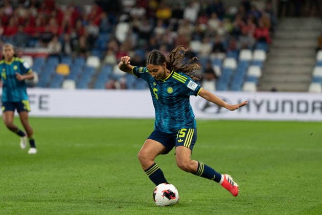 BIELSKO BIALA 17.09.2026 MISTRZOSTWA SWIATA W PILCE NOZNEJ KOBIET DO LAT 20 2026 MECZ: POLSKA - KOLUMBIA --- FIFA U-20 WOMEN S WORLD CUP 2026 MATCH: POLAND - COLUMBIA SAMANTHA RODRIGUEZ FOT. MATEUSZ WIEWIORKA 400MM.PL NEWSPIX.PL --- newspix.pl