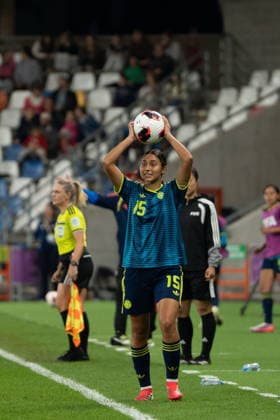 BIELSKO BIALA 17.09.2026 MISTRZOSTWA SWIATA W PILCE NOZNEJ KOBIET DO LAT 20 2026 MECZ: POLSKA - KOLUMBIA --- FIFA U-20 WOMEN S WORLD CUP 2026 MATCH: POLAND - COLUMBIA SAMANTHA RODRIGUEZ FOT. MATEUSZ WIEWIORKA 400MM.PL NEWSPIX.PL --- newspix.pl