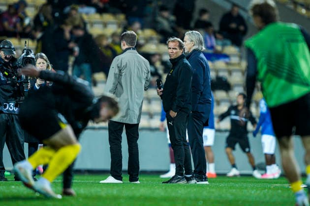 2026–2027 UEFA Europa League: Lillestrøm SCU vs. Torreense, Lillestrøm, September 17, 2026. Lillestrøm coach Hans Erik Odegaard is interviewed ahead of the UEFA Europa League soccer match between Lillestrøm and SCU Torreense at Arasen. Photo: Stian Lysberg Solum NTB Lillestrøm Norway EDITORIAL USE ONLY RESTRICTED USE FOR BETTING COMPANIES  Copyright: xStianxLysbergxSolumx xNTBx