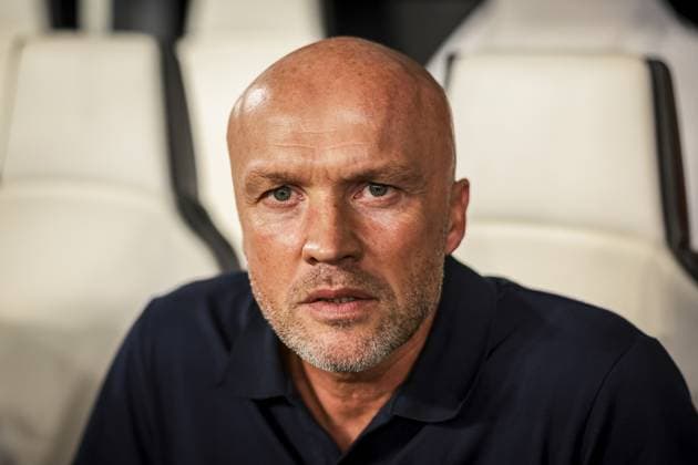 TURIN , 17-09-2026 , Allianz Stadium , season 2026 2027 , Europa League phase , match between Juventus and NEC Nijmegen , picture shows NEC trainer coach Dick Schreuder Juventus - NEC  x207186449x Copyright: