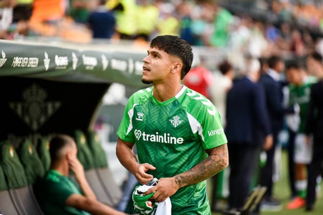 ESP: LaLiga EA Sports Real Betis v Getafe CF Cucho Hernandez of Real Betis during LaLiga EA Sports match between Real Betis v Getafe CF played at La Cartuja Stadium, Seville on September 17 2026 in Spain Spain Soccer Copyright: xAgenciaxLOFx