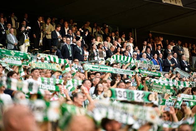 ESP: LaLiga EA Sports Real Betis v Getafe CF fans of Real Betis during LaLiga EA Sports match between Real Betis v Getafe CF played at La Cartuja Stadium, Seville on September 17 2026 in Spain Spain Soccer Copyright: xAgenciaxLOFx