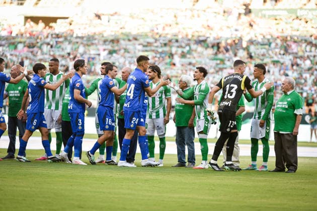 ESP: LaLiga EA Sports Real Betis v Getafe CF presentation during LaLiga EA Sports match between Real Betis v Getafe CF played at La Cartuja Stadium, Seville on September 17 2026 in Spain Spain Soccer Copyright: xAgenciaxLOFx