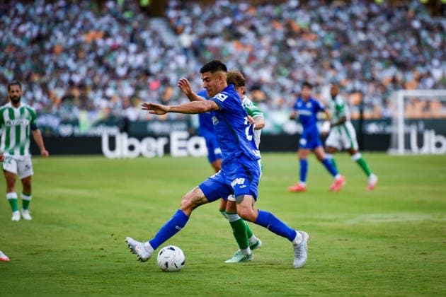ESP: LaLiga EA Sports Real Betis v Getafe CF Zaid Romero of Getafe during LaLiga EA Sports match between Real Betis v Getafe CF played at La Cartuja Stadium, Seville on September 17 2026 in Spain Spain Soccer Copyright: xAgenciaxLOFx