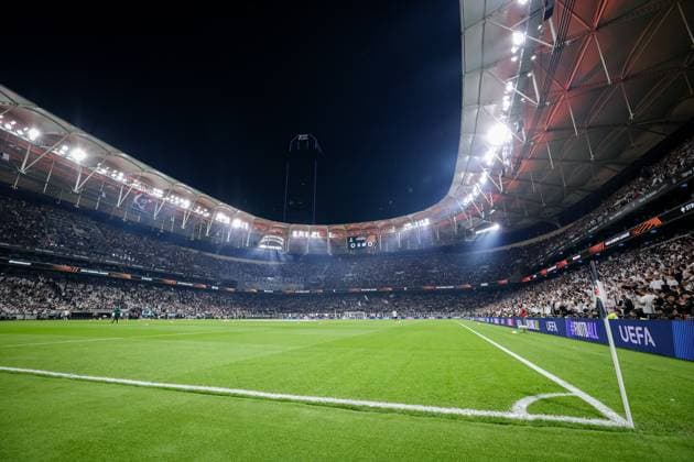 Besiktas JK vs Marseille UEFA Europa League - League Phase MD1 A general view of the stadium prior to the UEFA Europa League 2026 27 League Phase MD1 match between Besiktas JK and Marseille at Tupras Stadium in Istanbul, Turkey, on September 17, 2026 Istanbul Turkey  Copyright: xBurakxBasturkx