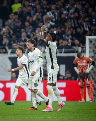 Besiktas JK vs Marseille UEFA Europa League - League Phase MD1 Amir Murillo of Besiktas JK celebrates the goal during the UEFA Europa League 2026 27 League Phase MD1 match between Besiktas JK and Marseille at Tupras Stadium in Istanbul, Turkey, on September 17, 2026 Istanbul Turkey  Copyright: xBurakxBasturkx