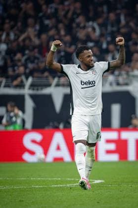 Besiktas JK vs Marseille UEFA Europa League - League Phase MD1 Amir Murillo of Besiktas JK celebrates the goal during the UEFA Europa League 2026 27 League Phase MD1 match between Besiktas JK and Marseille at Tupras Stadium in Istanbul, Turkey, on September 17, 2026 Istanbul Turkey  Copyright: xBurakxBasturkx