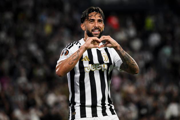 Juventus FC v NEC Nijmegen - UEFA Europa League Nico Gonzalez of Juventus FC celebrates aftrer scoring a goal during the UEFA Europa League 2026 27 league phase football match between Juventus FC and NEC Nijmegen. Turin Italy Copyright: xNicolòxCampox