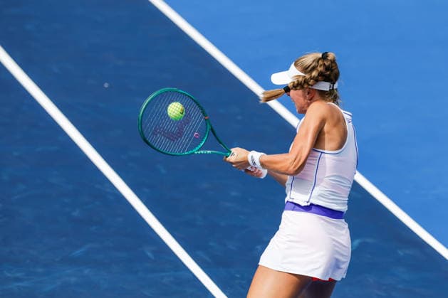 WTA, Tennis Damen GUADALAJARA OPEN 2026 WTA GUADALAJARA OPEN 2026 MAGDALENA FRECH VS IVA JOVIC 17092026 GUADALAJARA, JALISCO. Action photo of Magadalena Frech of Poland, during a match of the WTA Guadalajara Open 2026, held at the Centro Panamericano de Tenis of Guadalajara, Jalisco, Mexico. Foto de accion de Magdalena Frech de Polonia, durante juego del WTA Guadalajara Open 2026 celebrado en el Centro Panamericano de Tenis de Guadalajara, Jalisco, Mexico PHOTO BY IMAGENSHOP AGENCIA FOTOGRAFICA GUADALAJARA JALISCO MEXICO Copyright: xIMAGENSHOPxAGENCIAxFOTOGRAFICAx