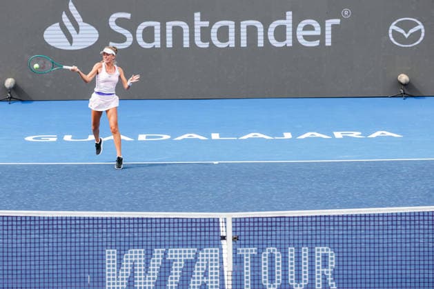 WTA, Tennis Damen GUADALAJARA OPEN 2026 WTA GUADALAJARA OPEN 2026 MAGDALENA FRECH VS IVA JOVIC 17092026 GUADALAJARA, JALISCO. Action photo of Magadalena Frech of Poland, during a match of the WTA Guadalajara Open 2026, held at the Centro Panamericano de Tenis of Guadalajara, Jalisco, Mexico. Foto de accion de Magdalena Frech de Polonia, durante juego del WTA Guadalajara Open 2026 celebrado en el Centro Panamericano de Tenis de Guadalajara, Jalisco, Mexico PHOTO BY IMAGENSHOP AGENCIA FOTOGRAFICA GUADALAJARA JALISCO MEXICO Copyright: xIMAGENSHOPxAGENCIAxFOTOGRAFICAx