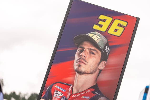 SPIELBERG, AUSTRIA - SEPTEMBER 17: Das Bild zeigt Joan Mir aus Spanien vom Honda HRC Castrol Team mit seiner Startnummer 36. während des MotoGP Großer Preis von Österreich 2026 von RED BULL RING am September 17, 2026 in SPIELBERG, AUSTRIA, SPIELBERG. SPIELBERG, AUSTRIA - SEPTEMBER 17: Image shows Joan Mir of Spain from the Honda HRC Castrol Team with his race numberJustin Omoregieduring the MotoGP Grand Prix of Austria 2026 at the Red Bull Ring on September 17, 2026 in Spielberg, Austria. Copyright: xIBEX.agencyx xKlausxPressbergerx