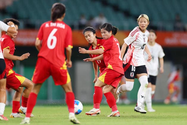 Hikaru Yumura (JPN), SEPTEMBER 17, 2026 - Football Soccer : Women s Group D match between Vietnam 0-8 Japan at Ecopa Stadium during the Asian Games Aichi-Nagoya 2026 in Shizuoka, Japan. Noxthirdxpartyxsales  aflo_348726134 NaokixMoritax