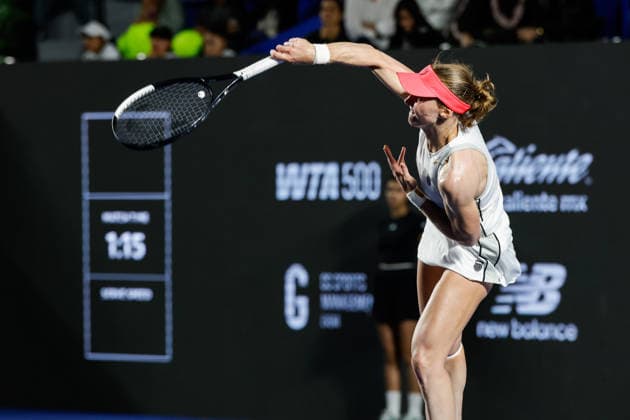 WTA, Tennis Damen GUADALAJARA OPEN 2026 WTA GUADALAJARA OPEN 2026 MARTA KOSTYUK VS LIUDMILA SAMSONOVA 17092026 GUADALAJARA, JALISCO. Action photo of Liudmila Samsonova, during a match of the WTA Guadalajara Open 2026, held at the Centro Panamericano de Tenis of Guadalajara, Jalisco, Mexico. Foto de accion de Liudmila Samsonova, durante juego del WTA Guadalajara Open 2026 celebrado en el Centro Panamericano de Tenis de Guadalajara, Jalisco, Mexico PHOTO BY IMAGENSHOP AGENCIA FOTOGRAFICA GUADALAJARA JALISCO MEXICO Copyright: xIMAGENSHOPxAGENCIAxFOTOGRAFICAx