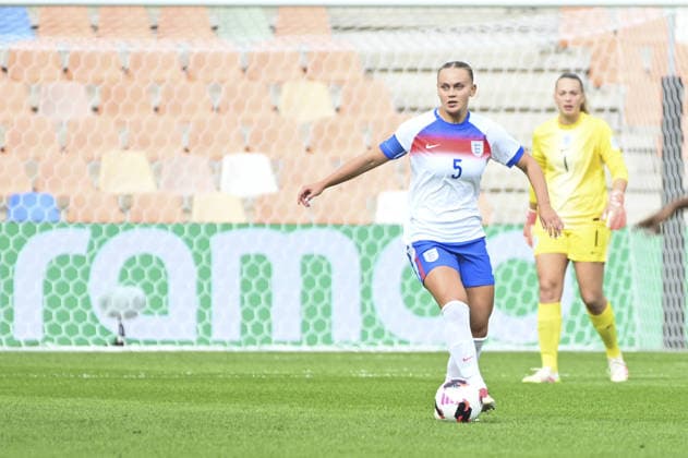 SOCCER - FIFA World Cup, WM, Weltmeisterschaft, Fussball - U-20 Women s - England vs. Nigeria Photo by IPA ABACAPRESS.COM88638057 - Zaraz Shaw (ENG) during the Round of 16 match of the FIFA U-20 Women s World Cup between England and Nigeria, Bielsko-Biala, Poland, on September 17, 2026 Bielsko-Biala Poland  Copyright: xIPAxSport ABACAx