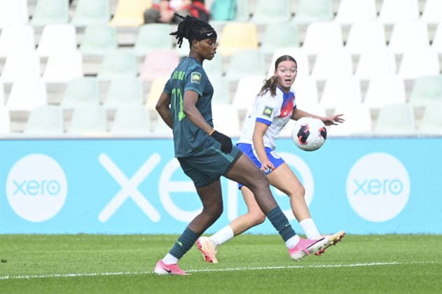 SOCCER - FIFA World Cup, WM, Weltmeisterschaft, Fussball - U-20 Women s - England vs. Nigeria Photo by IPA ABACAPRESS.COM88638348 - Rachel Maltby (ENG) and Rebecca Adegbemile (NGA) during the Round of 16 match between England and Nigeria at the FIFA U-20 Women s World Cup in Bielsko-Biala, Poland, on September 17, 2026 Bielsko-Biala Poland  Copyright: xIPAxSport ABACAx